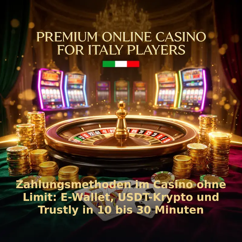 Zahlungsmethoden im Casino ohne Limit: E-Wallet, USDT-Krypto und Trustly in 10 bis 30 Minuten